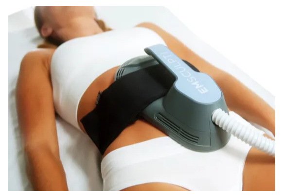 Emsculpt Neo body contouring treatment at Dr Yusra Clinic Manchester and Hale” “Non-invasive sculpting with Emsculpt Neo – fat reduction and muscle gain” “Emsculpt Neo results – toned abs after body contouring